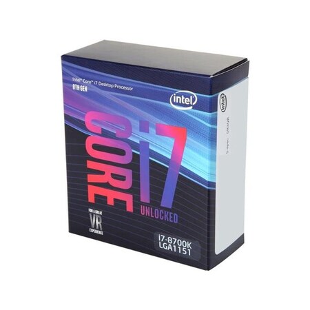 Intel Intel BX80684I78700K 8th Gen Core I7-8700K Proc MM 961566 Coffee Lake BX80684I78700K